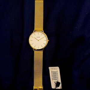 Cluse gold watch